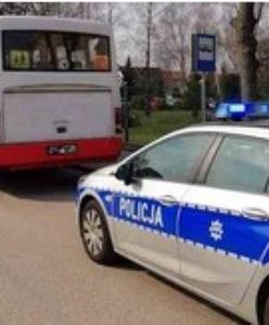 Ciechanów. Interwencja policji. Tak przewoził pasażerów