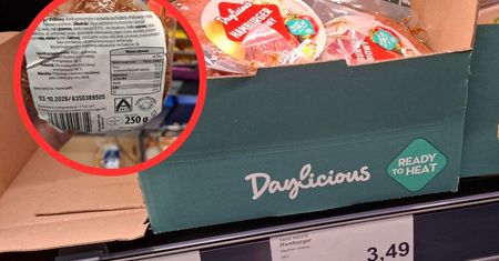 Hamburger z Aldi za 3,49 zł. Przeczytałam etykietę i od razu odłożyłam go na półkę