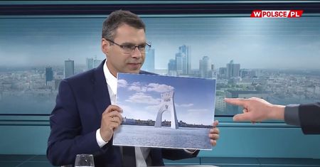 Planują "wykiwać" władze Warszawy i zbudować łuk triumfalny w rzece