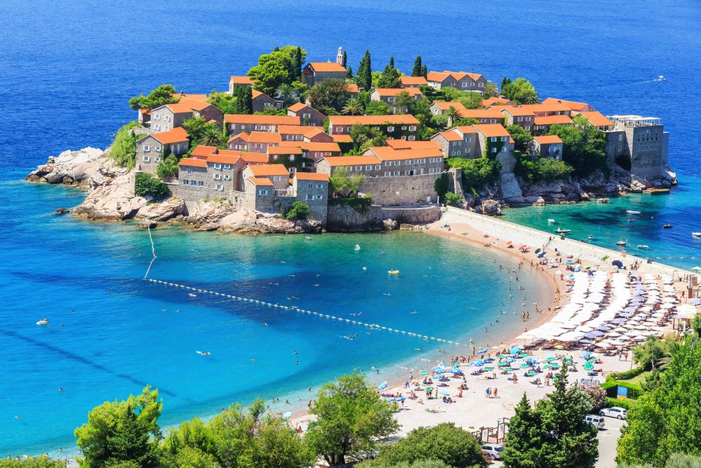 Sveti Stefan - adriatyckie Monako