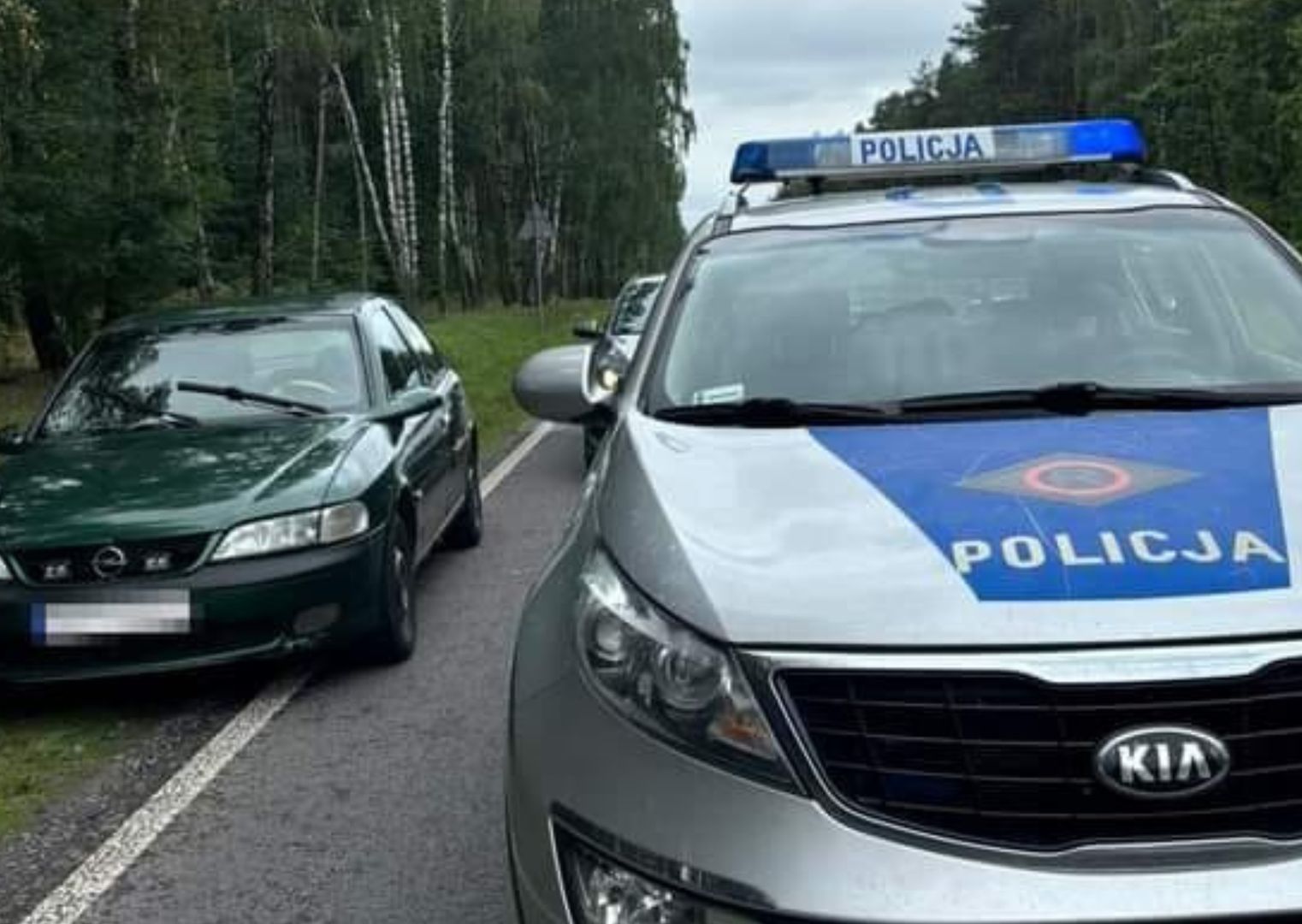 Pijany prowadził auto. Niebywałe, jak zachował się na widok policji