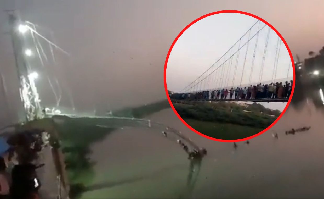 Runął most z 400 osobami. Rośnie liczba ofiar tragedii w Indiach