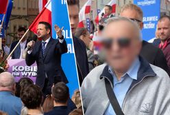 Trzaskowski w Bolesławcu. Incydent na wiecu. Reagowała policja