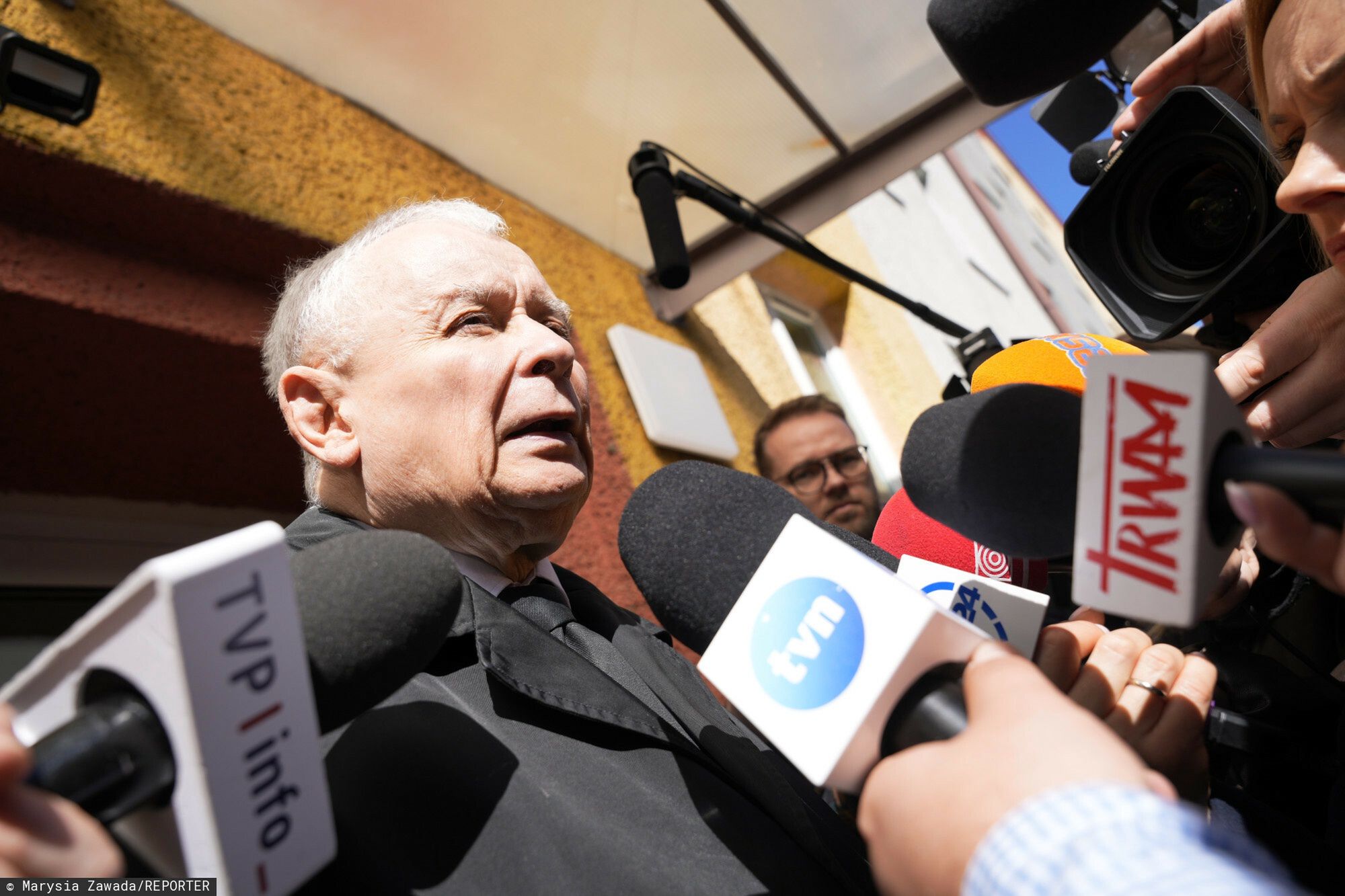 Jaros?aw Kaczy?ski w prokuraturze
03.04.2025 Warszawa Przesluchanie Jaroslawa Kaczynskiego w prokuraturze okregowej w Warszawie fot Marysia Zawada/REPORTER
N/z: Jaroslaw Kaczynski
Marysia Zawada/REPORTER