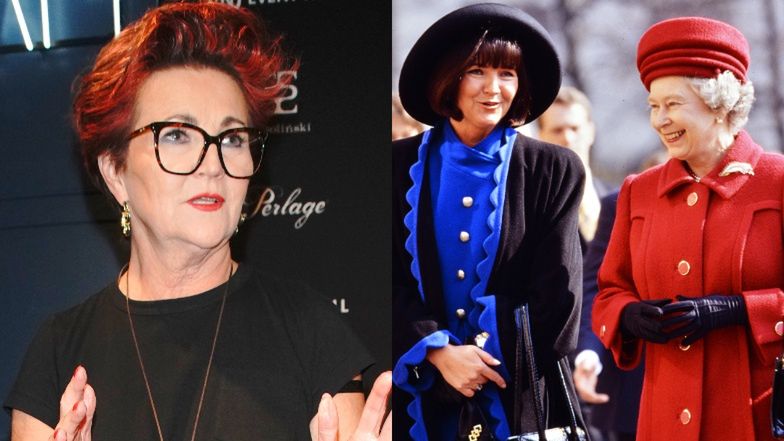 Jolanta Kwaśniewska zaliczyła WPADKĘ na spotkaniu z królową