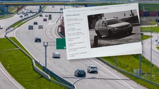 Kary za wjazd na polskie autostrady. Kierowcy dostają listy z Łodzi
