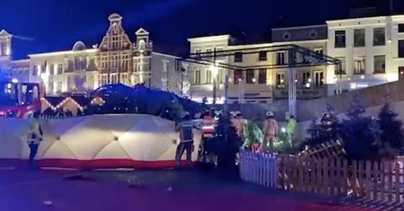 Tragedia w Belgii. Choinka runęła na ludzi