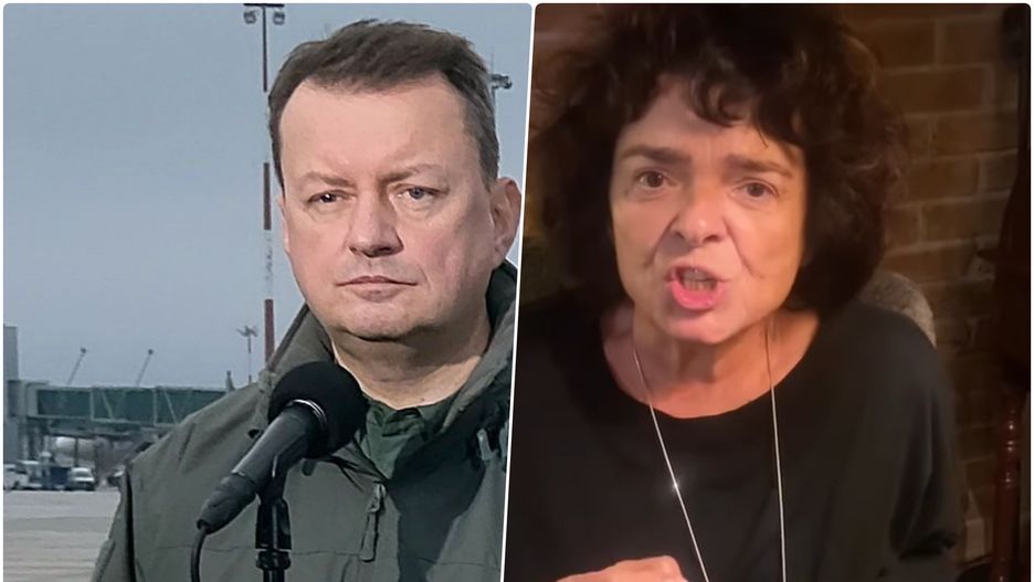 Mariusz Błaszczak i Katarzyna Grochola