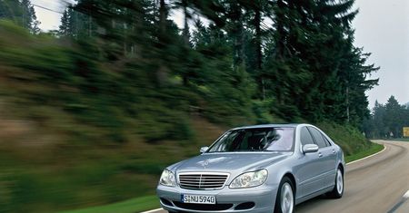 Mercedes S400 CDI W220 - starzeje się z klasą
