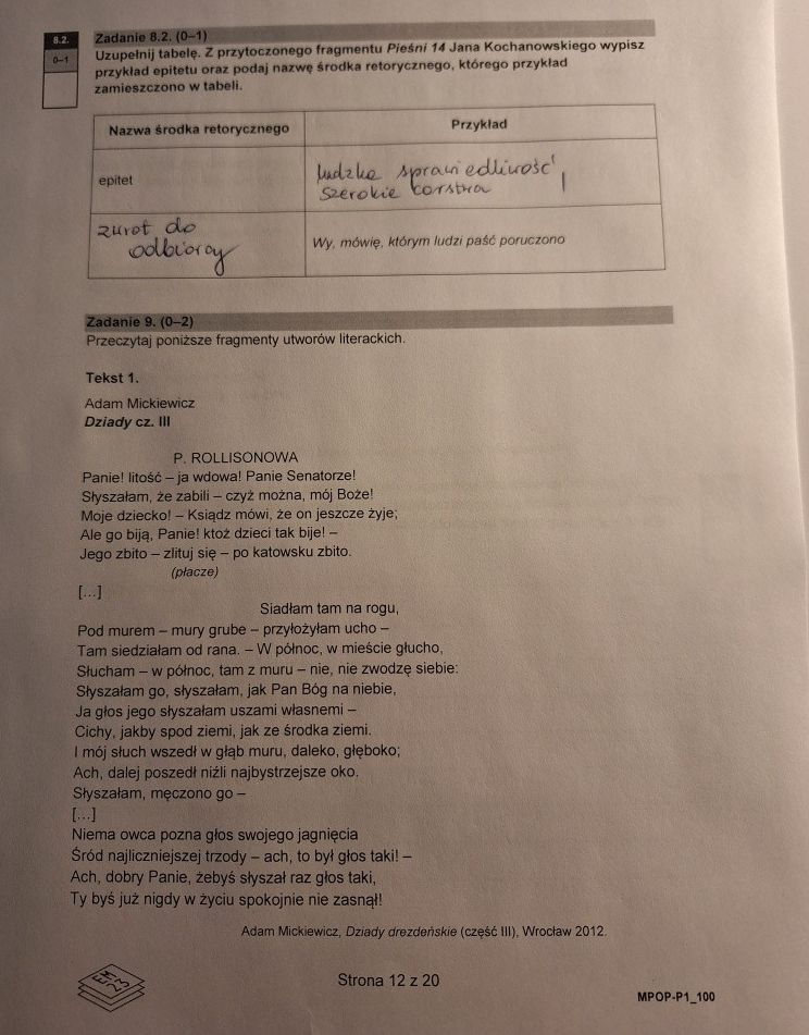 Matura 2025 z języka polskiego. Odpowiedzi i arkusz CKE