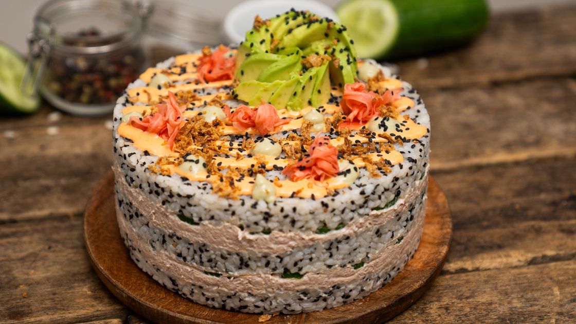 Tort sushi- Pyszności