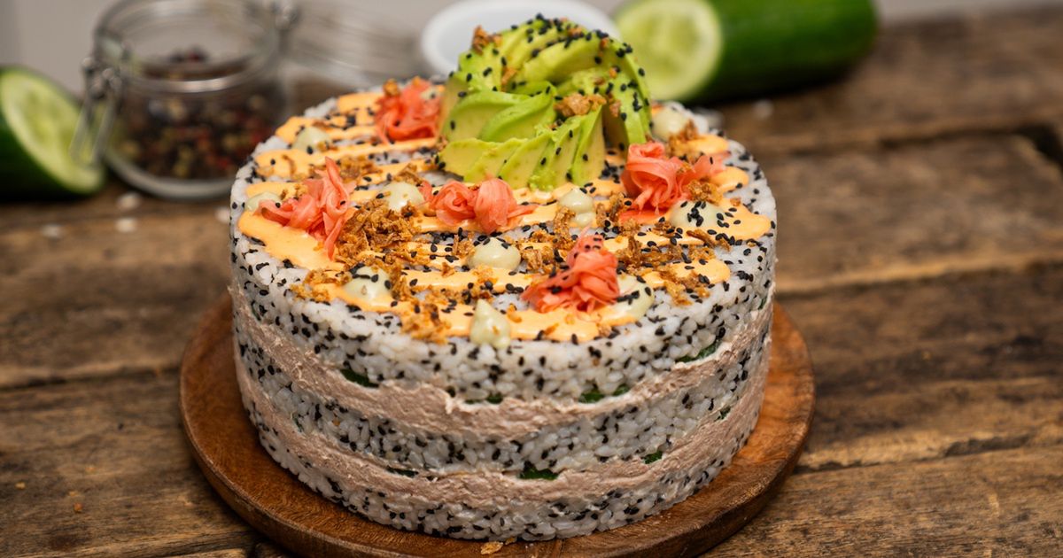 Tort sushi- Pyszności