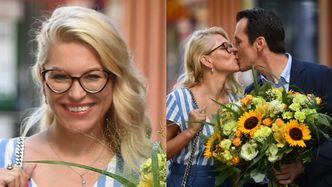 Katarzyna Bonda zabrała NOWEGO PARTNERA do "Dzień Dobry TVN" (ZDJĘCIA)