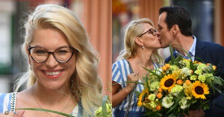 Katarzyna Bonda zabrała NOWEGO PARTNERA do "Dzień Dobry TVN" (ZDJĘCIA)