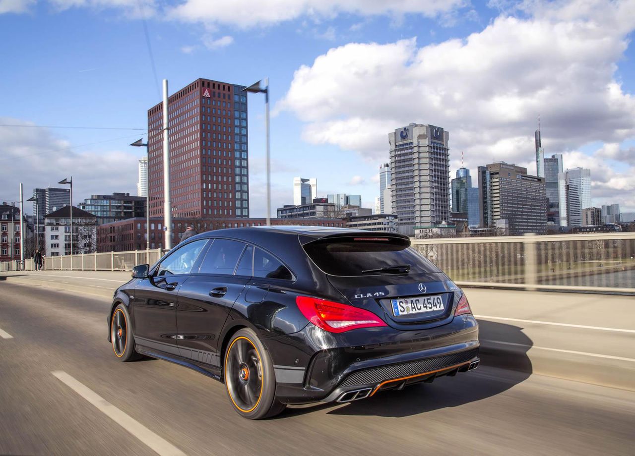 Mercedes-Benz CLA 45 AMG Shooting Brake OrangeArt Edition [galeria]