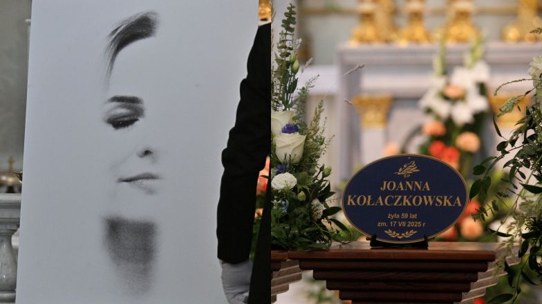 Oto co mówił ksiądz podczas pogrzebu Joanny Kołaczkowskiej