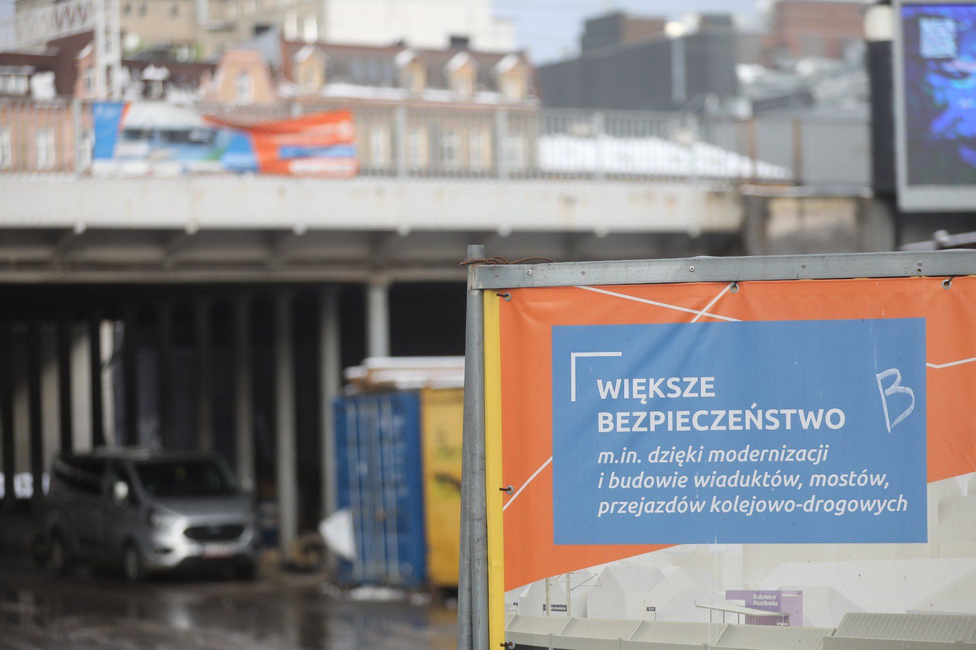 W styczniu wiadukt na ul. Mikołowskiej ma zostać już częściowo otwarty dla ruchu drogowego