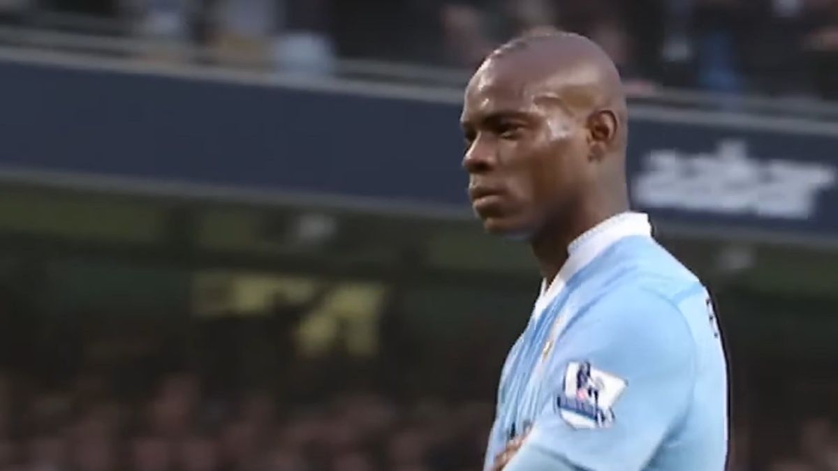Mario Balotelli w barwach Manchesteru City