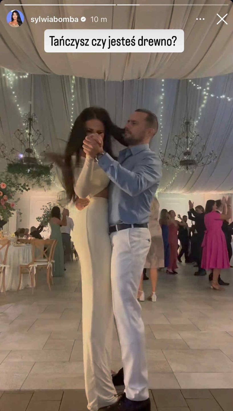 Sylwia Bomba chwali się weselną stylizacją