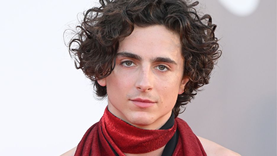 Timothée Chalamet na Festiwalu Filmowym w Wenecji