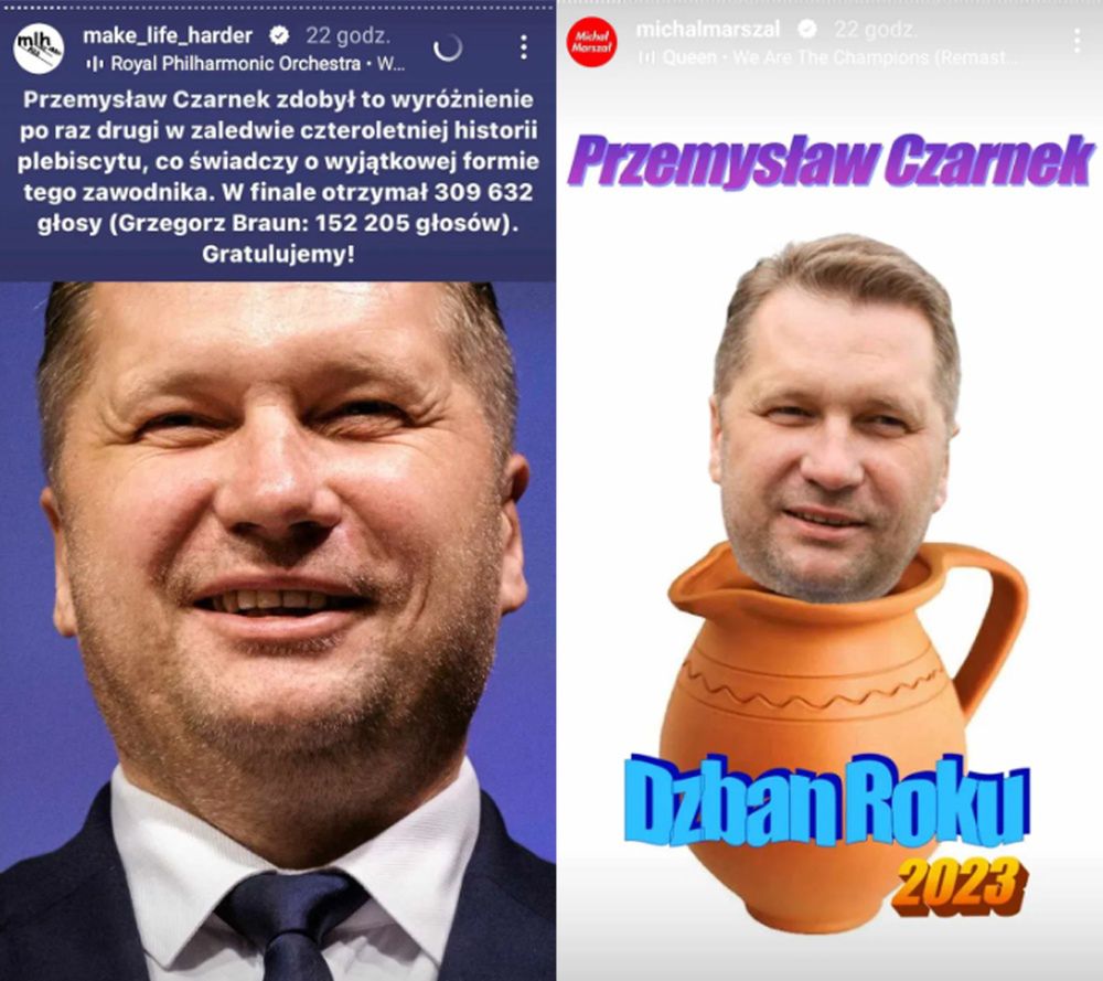 Przemysław Czarnek zdobył tytuł Dzbana Roku`