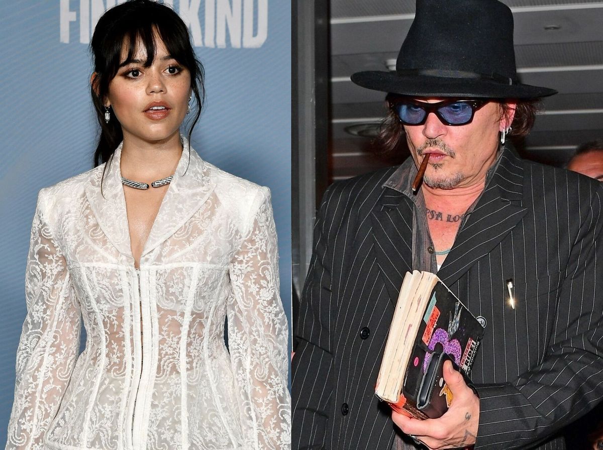 Jenna Ortega, Johnny Depp