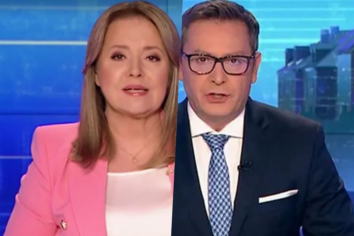 Danuta Holecka i Michał Adamczyk to twarze programów informacyjnych TVP