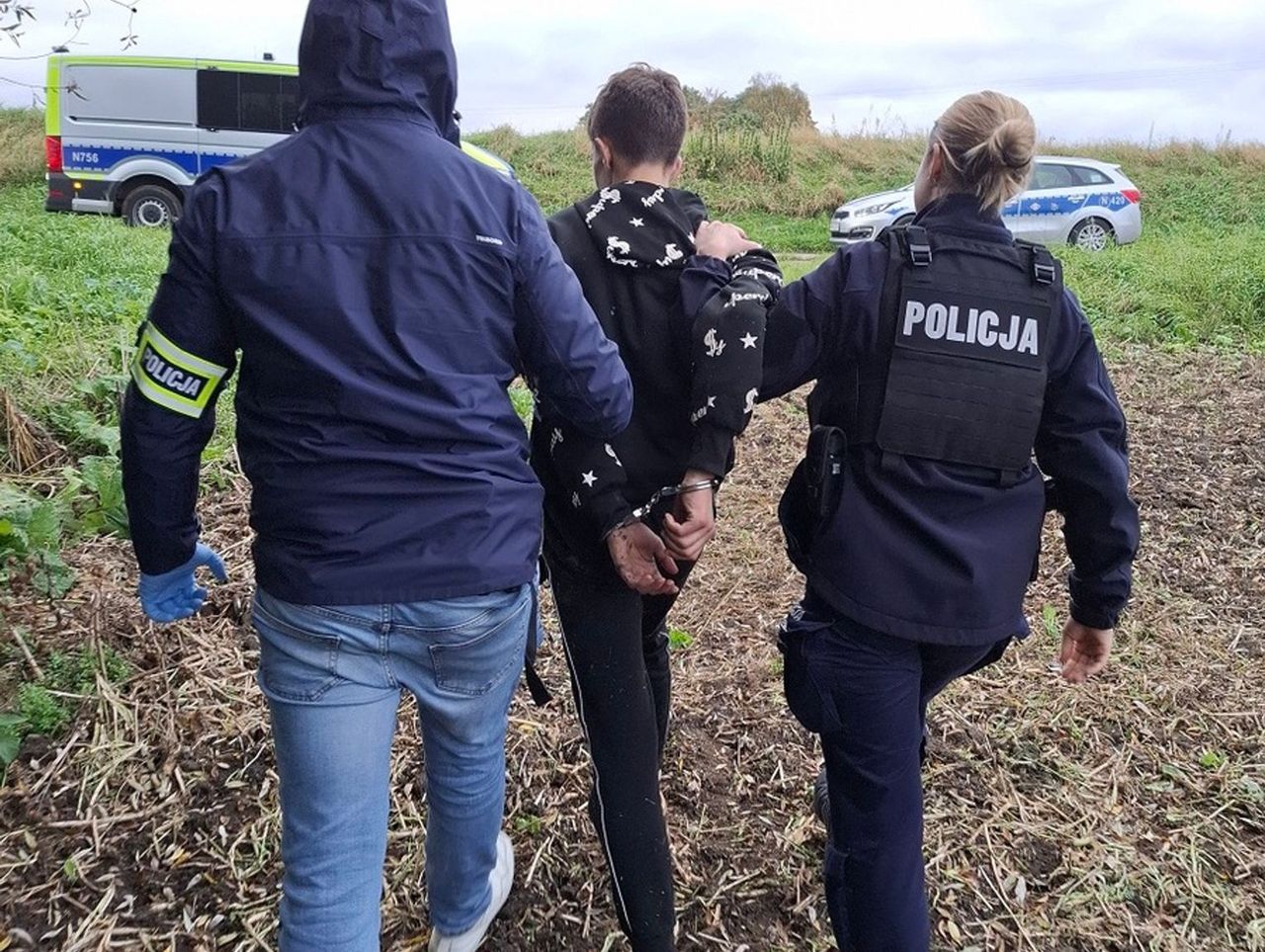 Pruszcz Gdański: 16-latek po amfetaminie uciekał policji