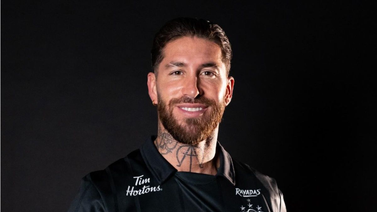Sergio Ramos w koszulce klubu CF Monterrey