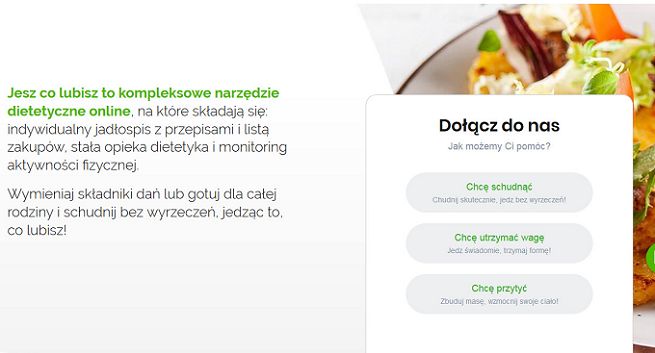 Grupa ZPR Media na Jeszcolubisz.pl oferuje plany dietetyczne