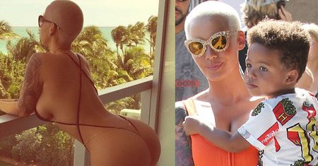 Amber Rose: "Trzęsę pupą dla synka. To nasz moment. On to uwielbia!"