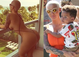 Amber Rose: "Trzęsę pupą dla synka. To nasz moment. On to uwielbia!"