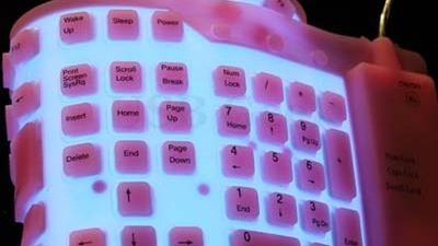 Giętka klawiatura z podświetlaniem 1