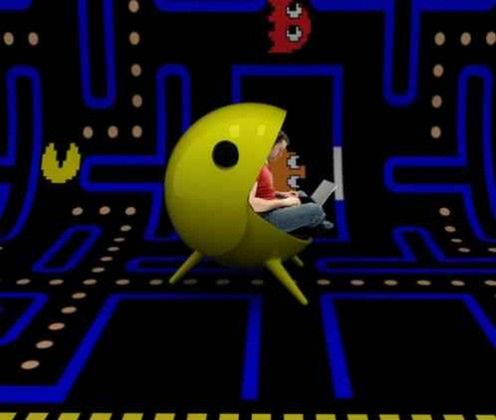 Fotele inspirowane Pac-Manem