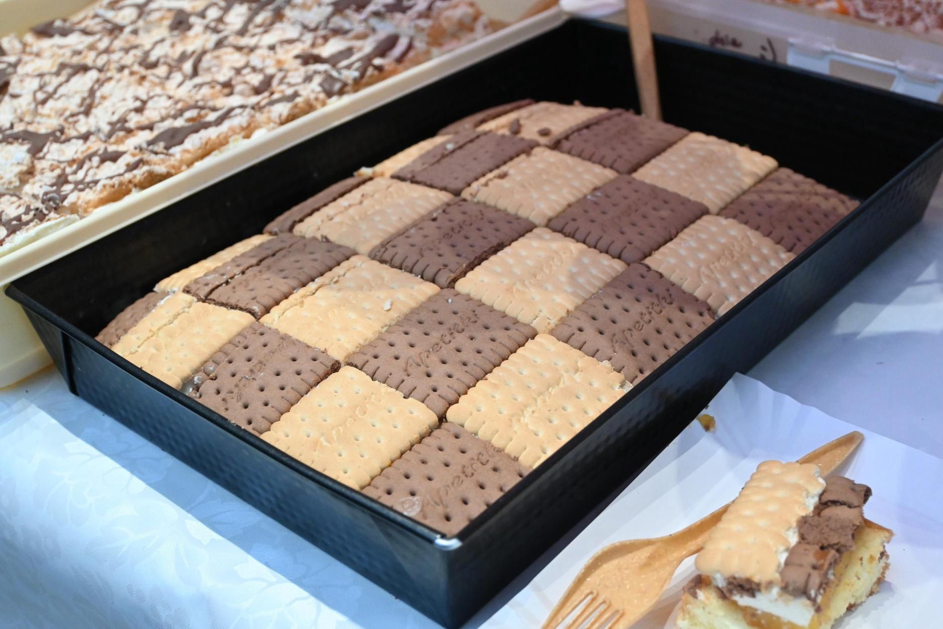 Ciasto Szachownica bez pieczenia