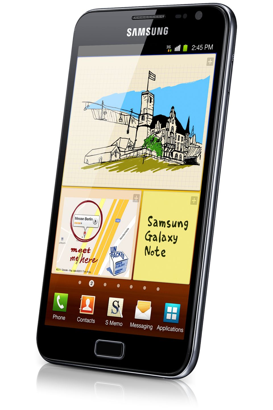 Samsung Galaxy Note - dane techniczne 1
