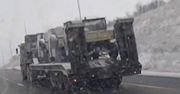 Transport zmierza w stronę Kurska. Dostrzegli kilka lawet