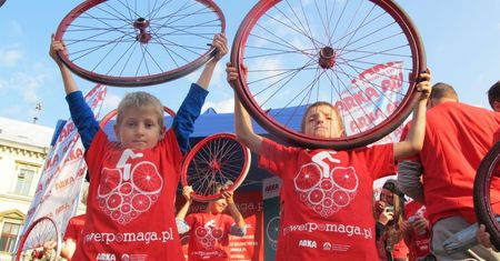 Bielsko-Biała. Rower pomaga. Jak najwięcej kilometrów w szczytnym celu
