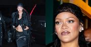 Rihanna eksponuje dekolt i CIĄŻOWY BRZUCH na after party po Met Gali. Stylowa?
