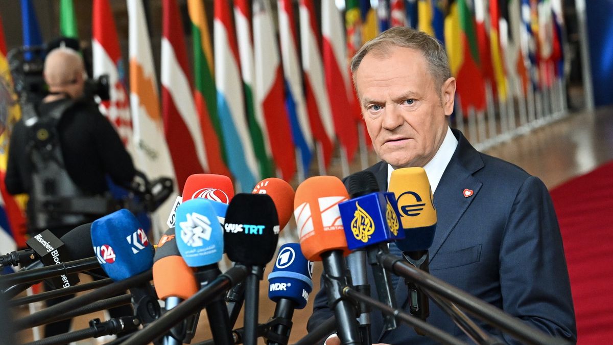 Donald Tusk w Brukseli