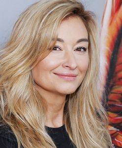 Martyna Wojciechowska pozuje z mężem. Ale to nie on jest na zdjęciu najważniejszy