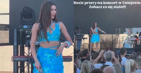 Roksana Węgiel nagle przerwała koncert. "Prosimy medyków o pomoc!"