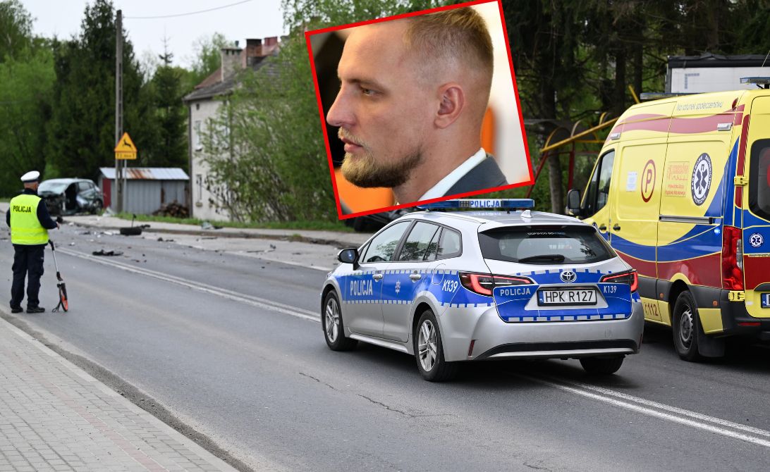 30-letni policjant zginął w strasznym wypadku