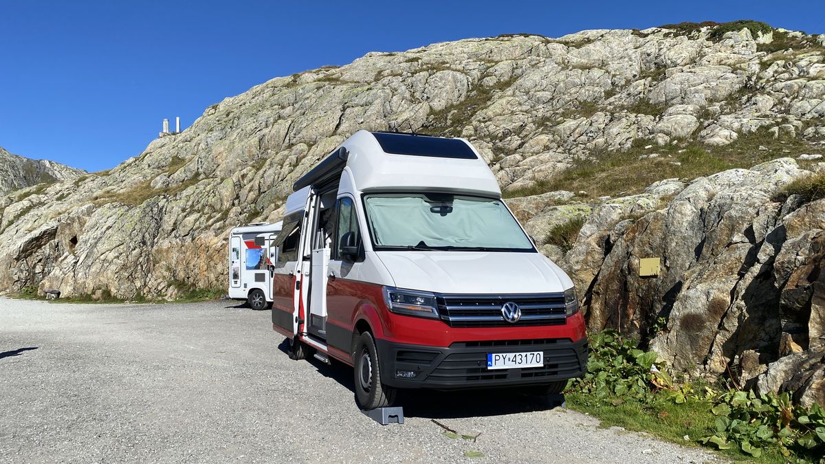 Podróż kamperem po Szwajcarii – Grimselpass