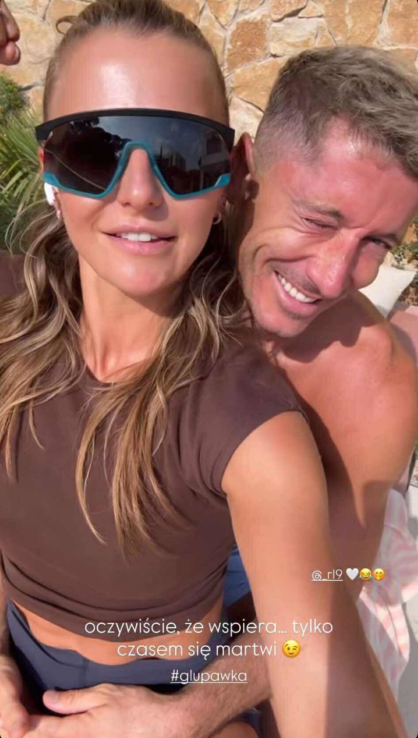 Anna i Robert Lewandowscy