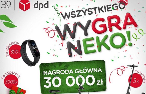 DPD z loterią  „Wszystkiego wyGRAnEKO”