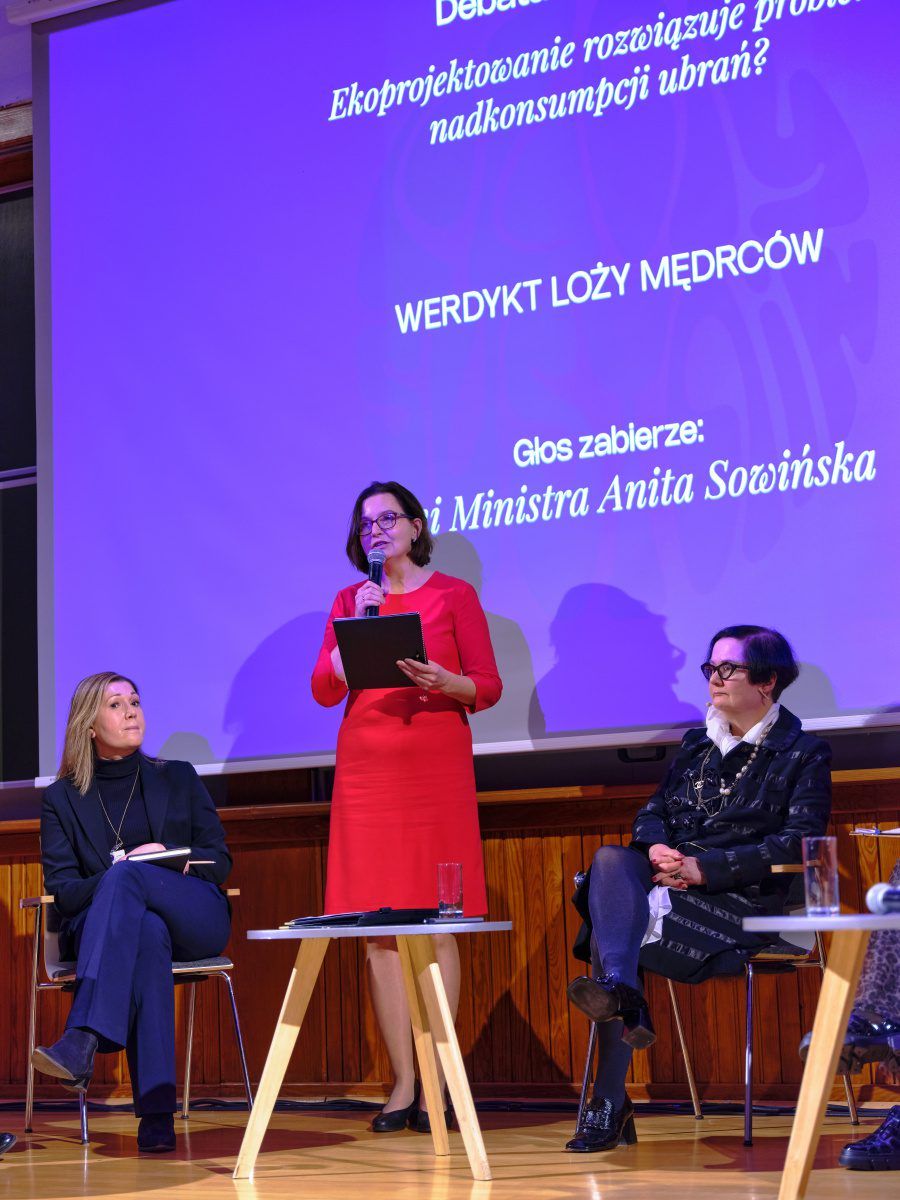 Ministra Anita Sowińska - podsumowuje debatę