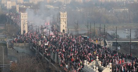 Marsz Niepodległości nie tylko w Warszawie. Narodowcy manifestowali również we Wrocławiu [RELACJA NA ŻYWO]