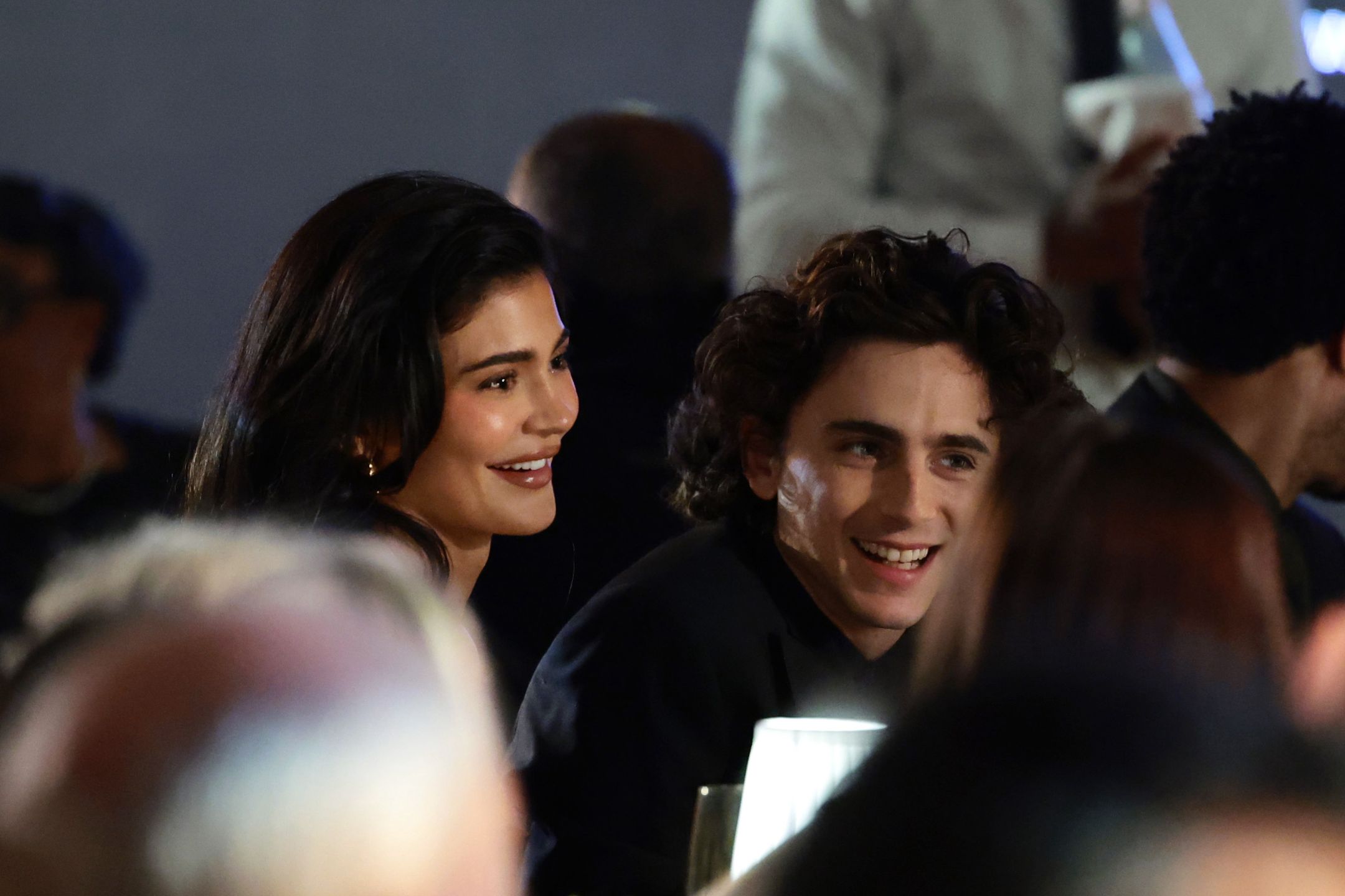 Kylie Jenner i Timothee Chalamet pojawili się na jednej imprezie