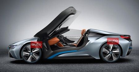 BMW i8 Spyder - pierwsze wizualizacje wyciekły do Internetu